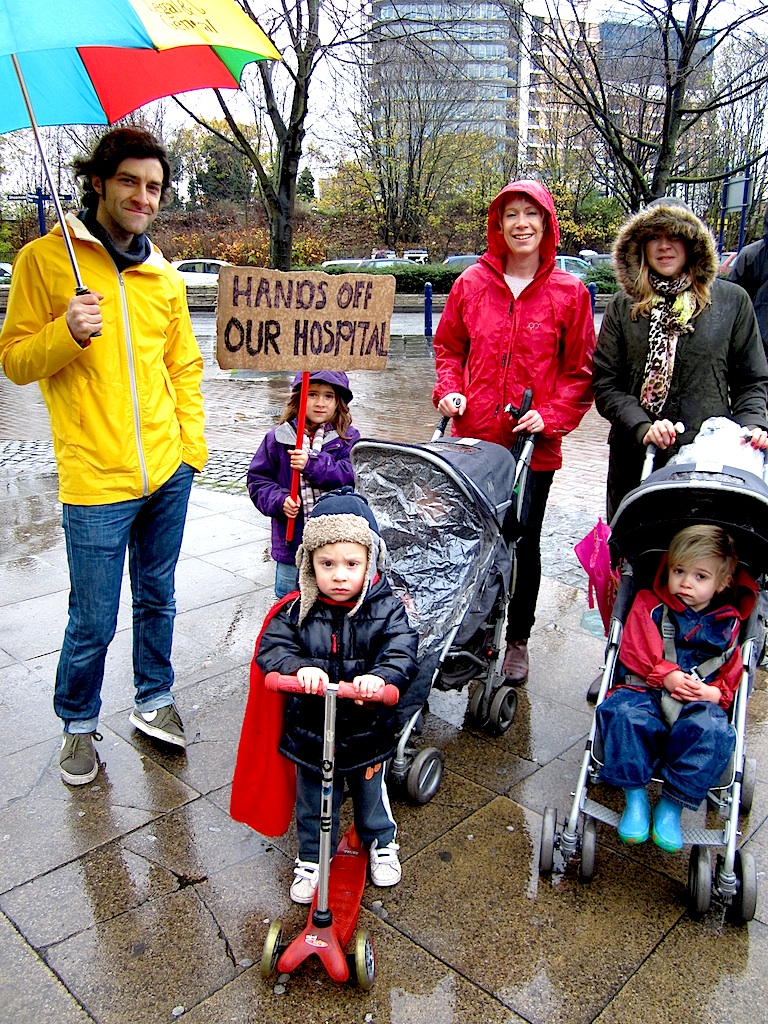 Save Lewisham Hospital A&E: Photos of the Massive Protest on November 24, 2012