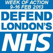 Events: Defend London’s NHS week of action 9 – 16 February